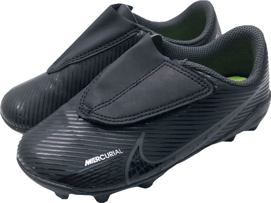 Nike Black Velcro Mercurial Vapor 15 Football Boots UK 10.5 EU 28.5 👼