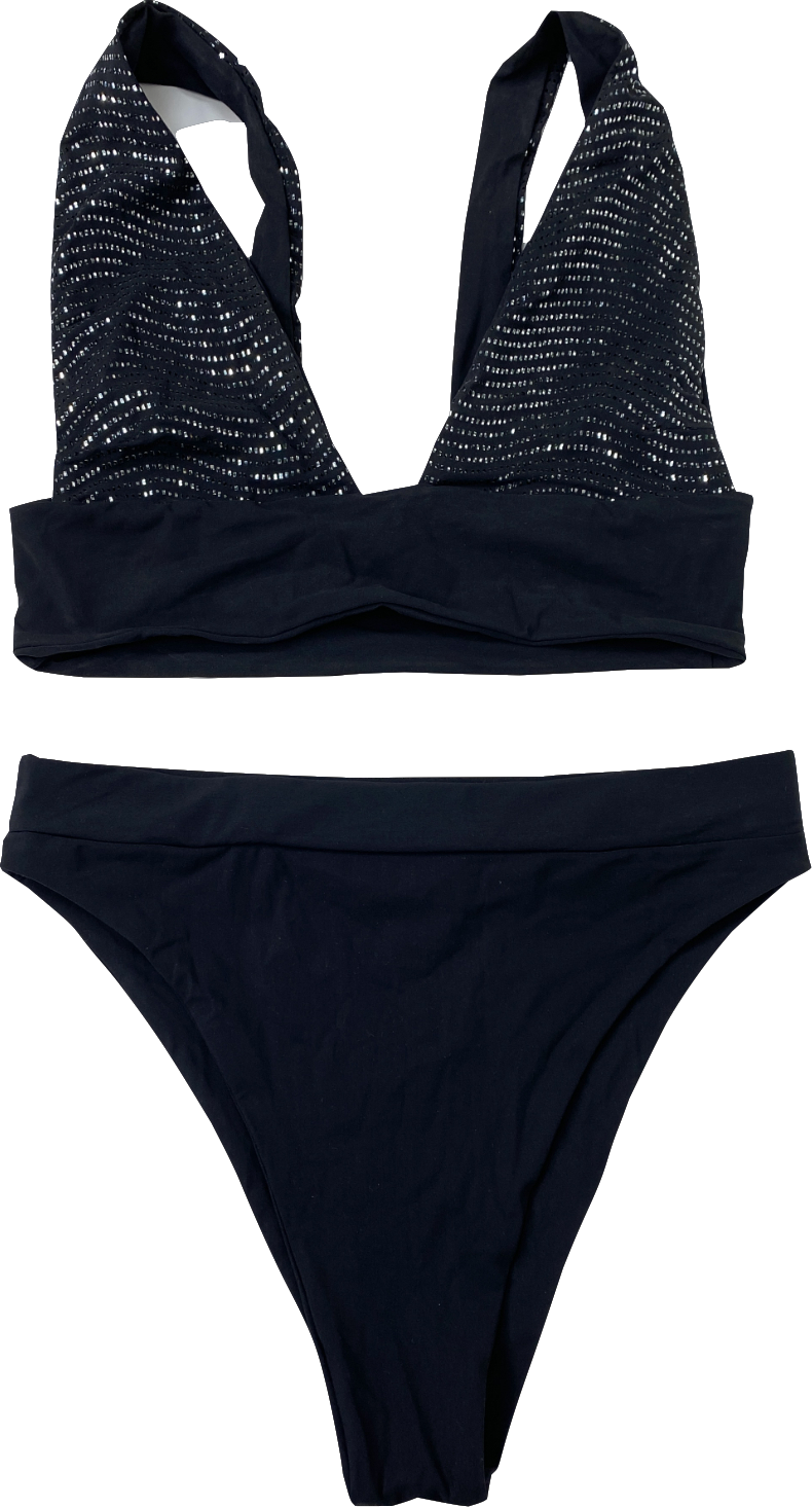 Palmagente Black Sport Midnight Bikini UK M