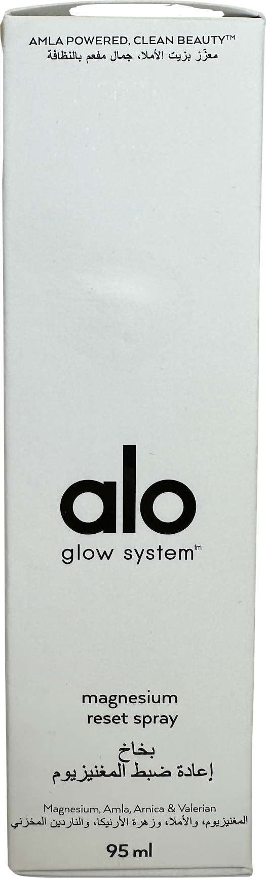 alo glow system Magnesium Reset Spray 95ml