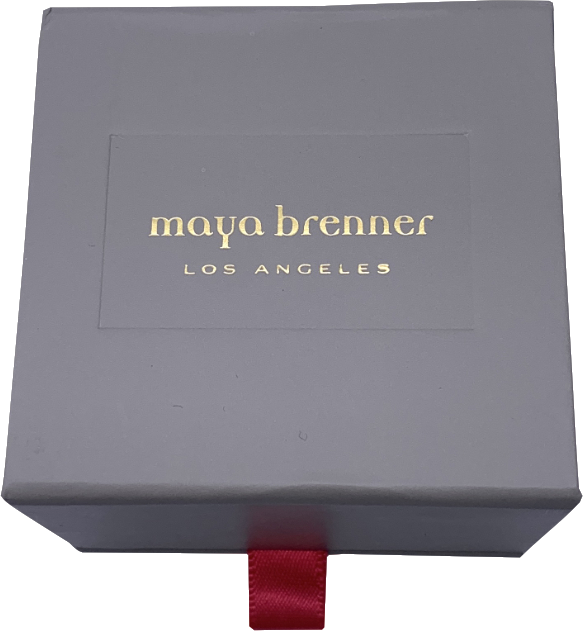 Maya Brenner Metallic Gold Stud Earrings One Size