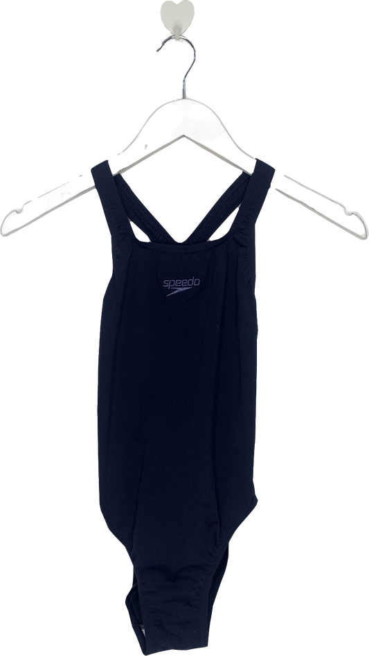 Speedo Blue Eco Endurance+ Medalist Swimsuit UK 8