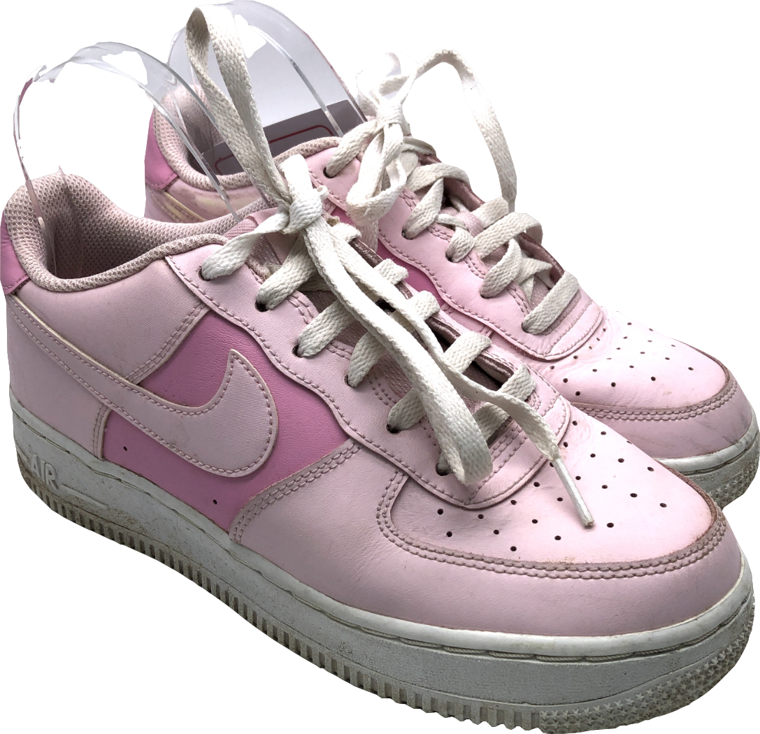 Nike Pink 'foam' Air Force 1gs UK 5.5 EU 38.5 👠