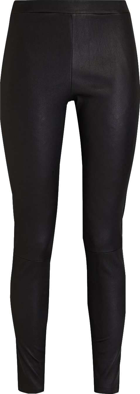 Theory Black Lamb Stretch Leather Leggings Us4 UK 8