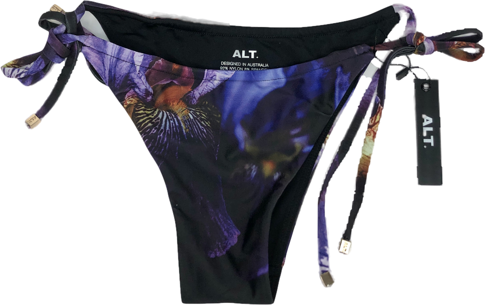 alt. swim Purple Alze Bikini Bottoms- Irisa UK XS