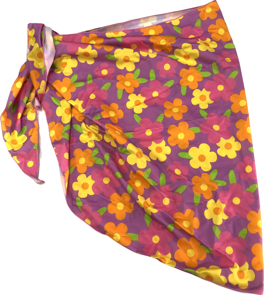 snrklbr Purple Sarong Skirt One Size