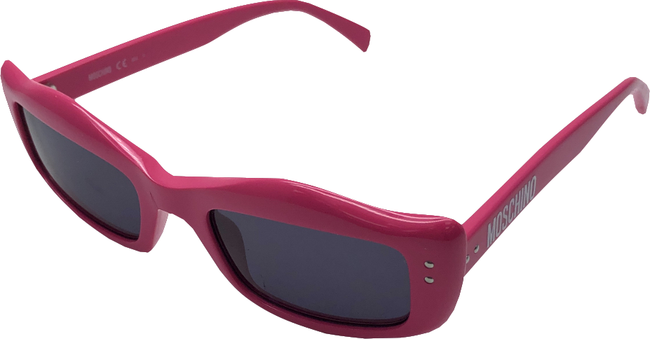 Moschino Pink Fuschia Sunglasses One Size