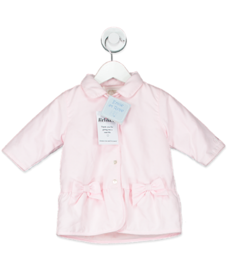 EMILE ET ROSE Pink Bow detail Jacket Coat SZ-62cm UK 3mths
