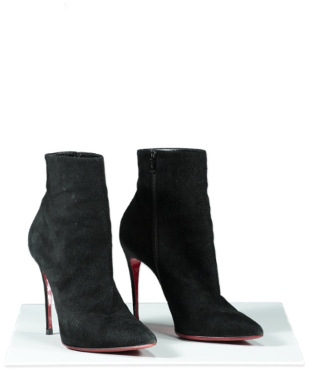 Christian Louboutin Black Suede So Kate 100 Boots UK 7 EU 40 👠
