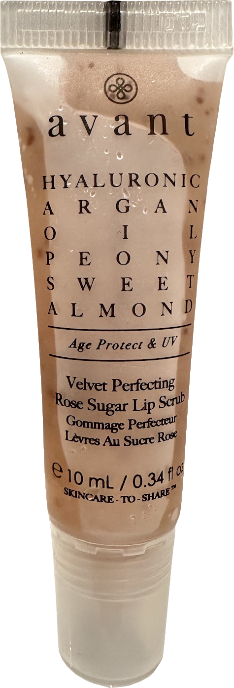 Avant Velvet Perfecting Rose Sugar Lip Scrub 10ml