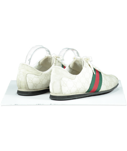 Gucci Cream Bowling Sneakers UK 7 EU 40 👠