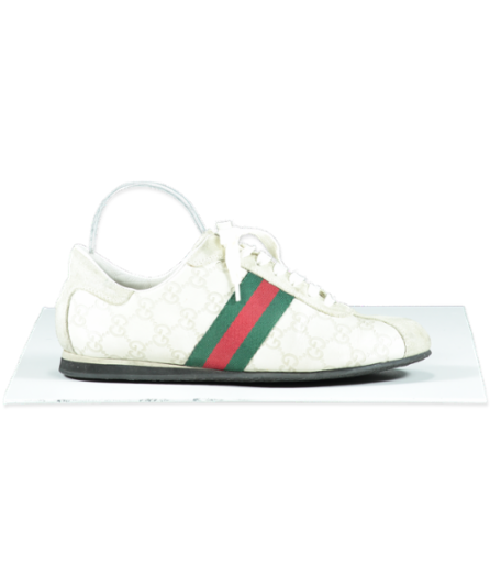 Gucci Cream Bowling Sneakers UK 7 EU 40 👠