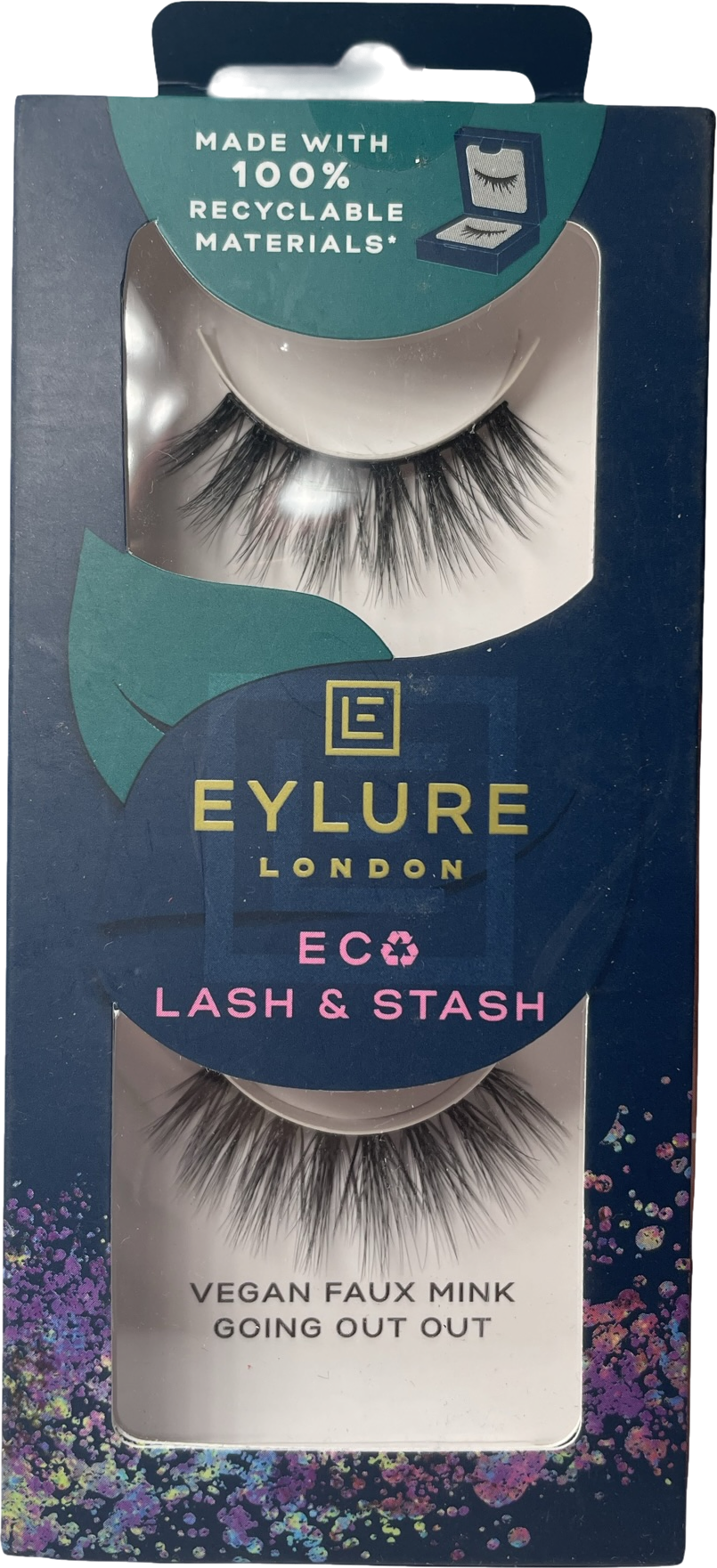 Eylure Eco Lash & Stash Vegan Faux Mink Lashes Going Out Out 1 pair