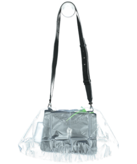 BVLGARI Black Leather Serpenti Forever Cross-body Bag One Size