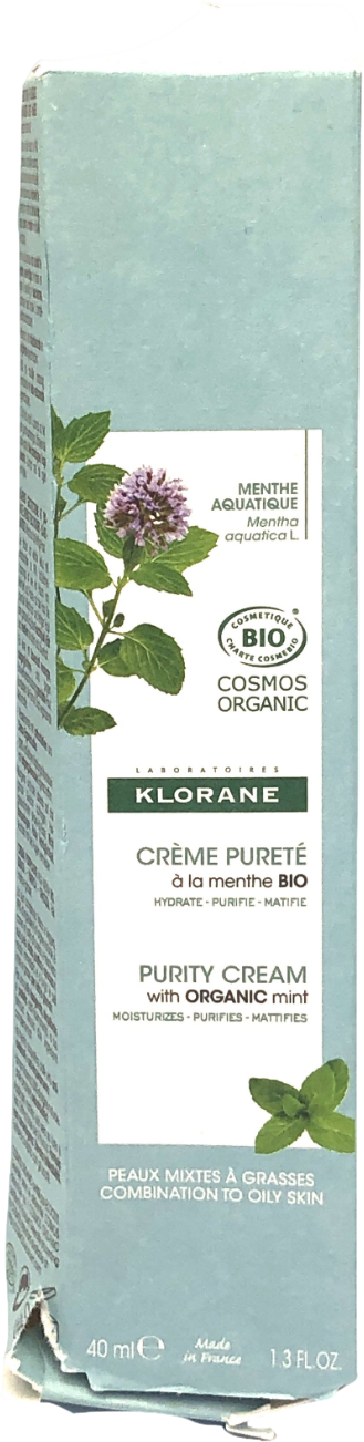 cosmos organic Purity Cfeam With Organic Mint 40ML