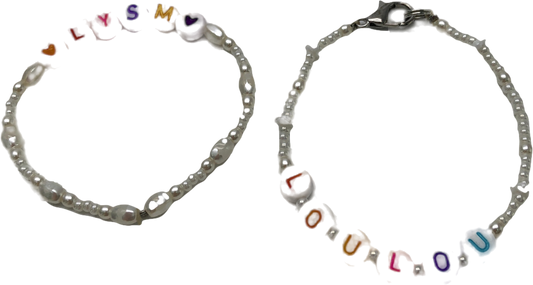 Multicoloured Beaded Bracelets One Size