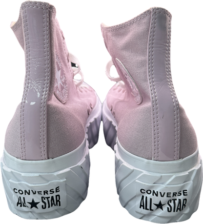 Converse Pink Chuck Taylor All Star Lift 2x High 'himalayan Salt' UK 8.5 EU 41.5 👠