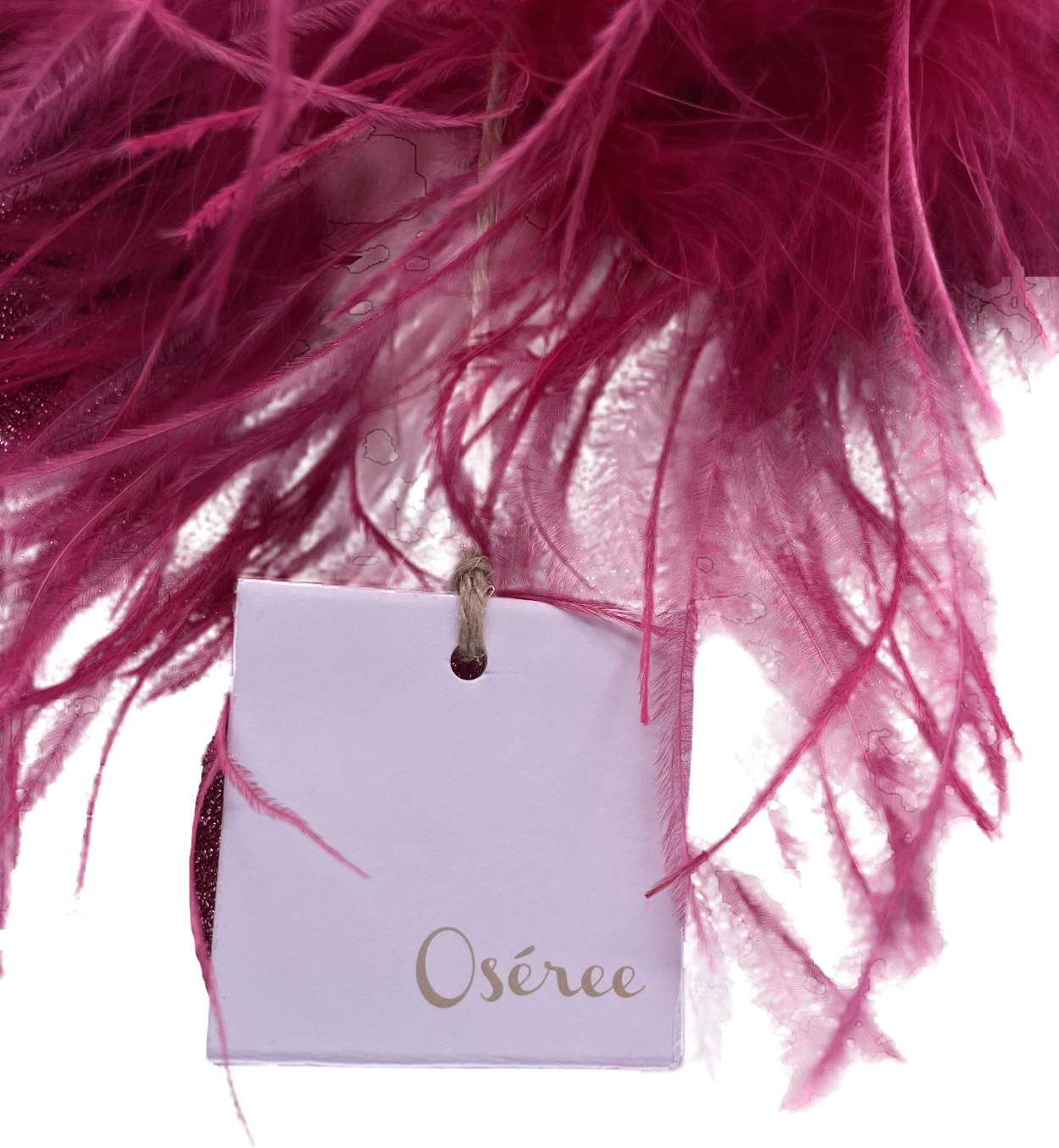 Oséree Pink Mini Hs23 Lumière Plumage Tote Bag