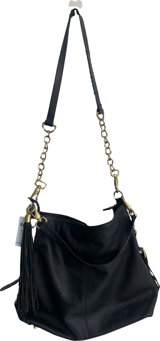 The Foundary Design Black Sport Slouch Hobo Bag
