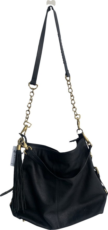 The Foundary Design Black Sport Slouch Hobo Bag