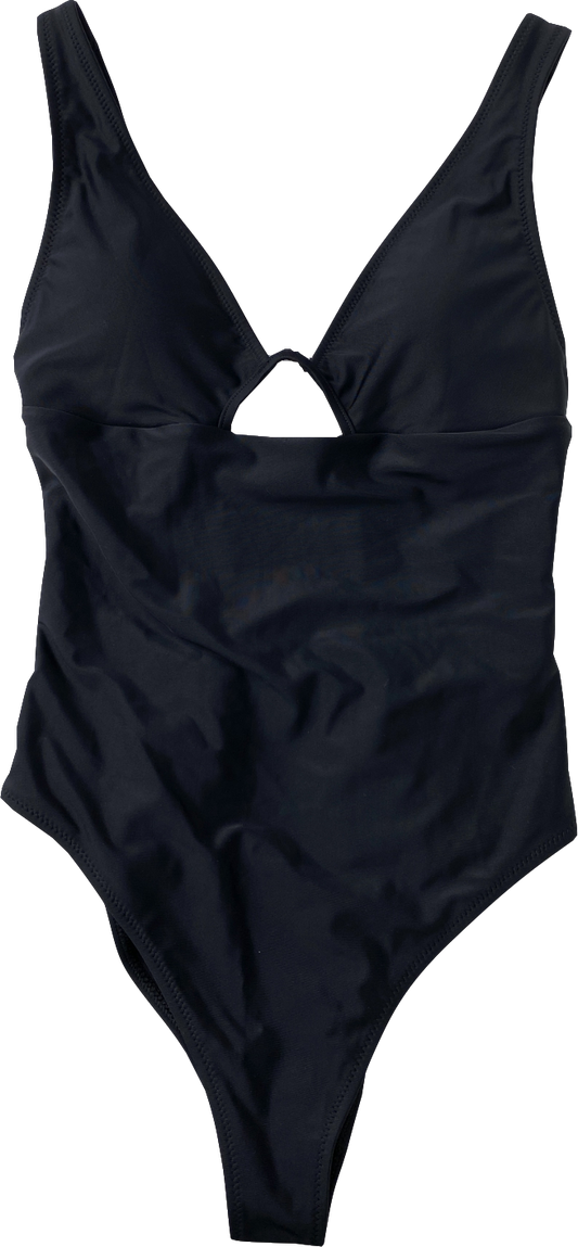 gymshark Black Eco-friendly Swimsuit Textile UK XS