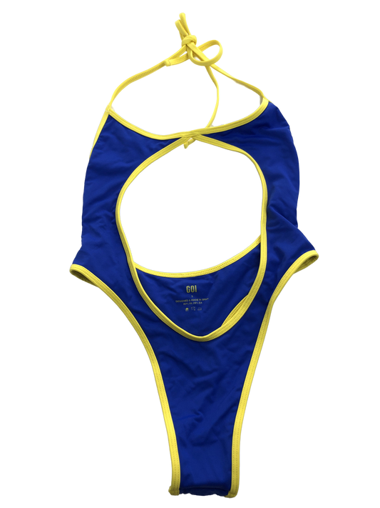 GOI Blue Faiza Swimsuit UK S