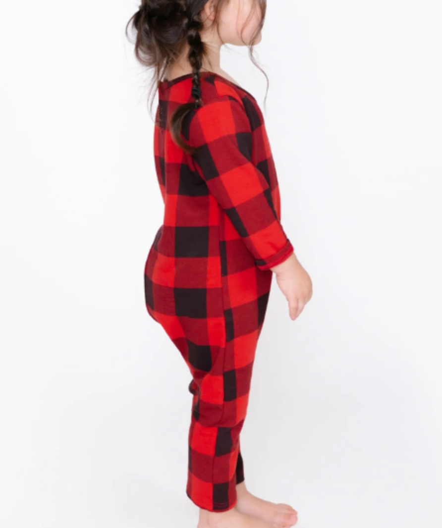 Smash + Tess Red Check Cozy Friday Romper UK 4-5 yrs