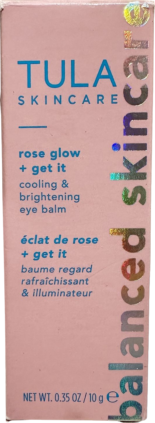 tula skincare Rose Glow + Get It Cooling & Brightening Eve Balm 10g