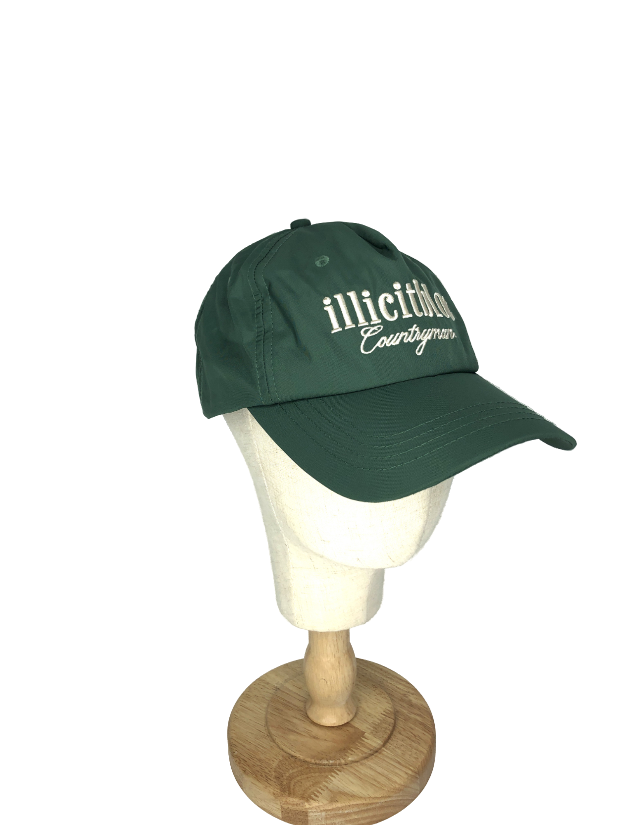 Illicit Bloc Green Countryman Nylon Cap One Size