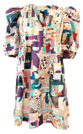 Hunter Bell Jenkins Dress, Patchwork BNWT UK M