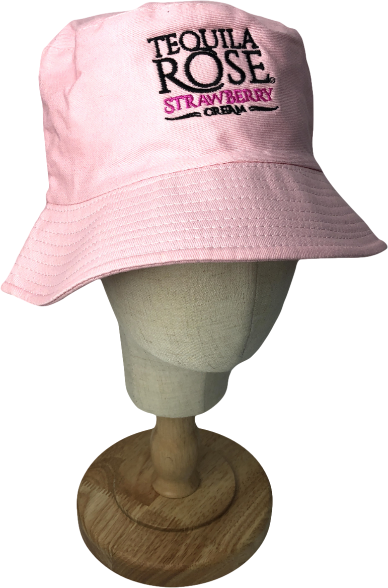 Pink Tequila Rose Bucket Hat One Size