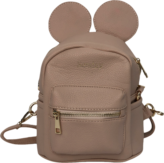 HA Designs Nude Personalised 'sunday' Ears Backpack One Size