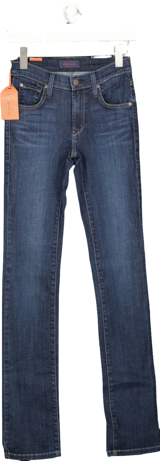 James Jeans Blue  High Rise Straight Leg Jeans BNWT W24