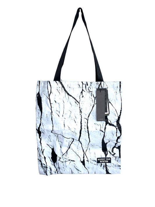 S.DEER Grey Respect Your Intuition Tote Bag One Size