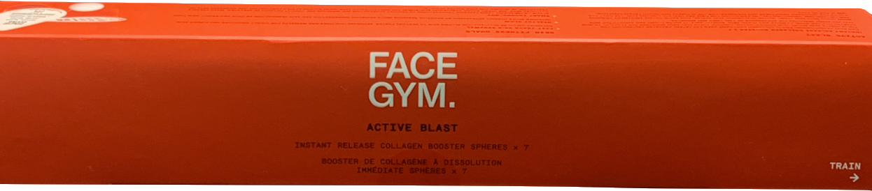 Facegym Active Blast Instant Release Collagen Booster Spheres (various Options) 7 days