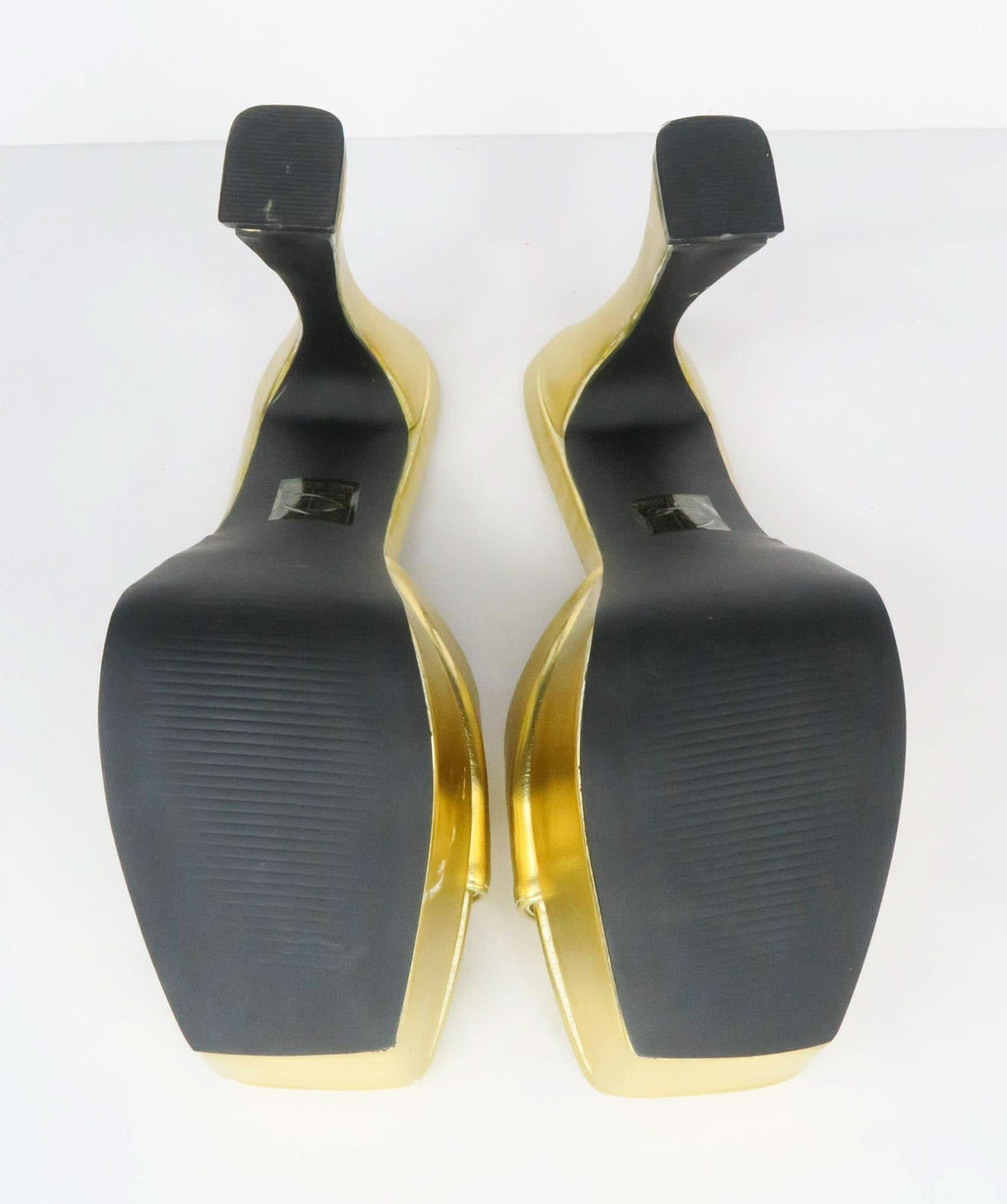 Public desire gold platform heels EU 41 UK 8