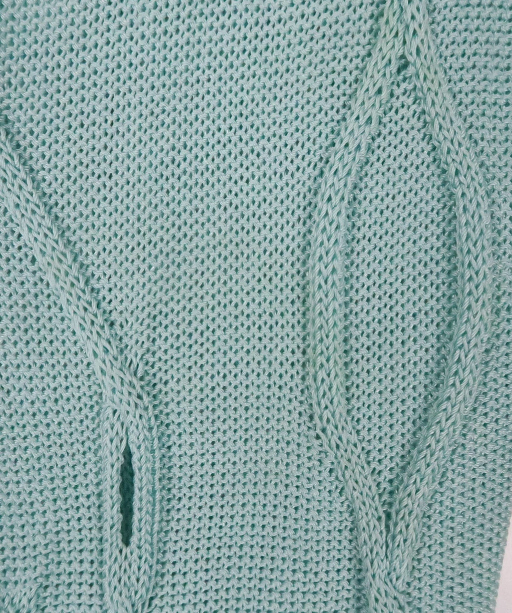 Versace Jeans Couture Blue Turquoise Knitted T Shirt UK XS