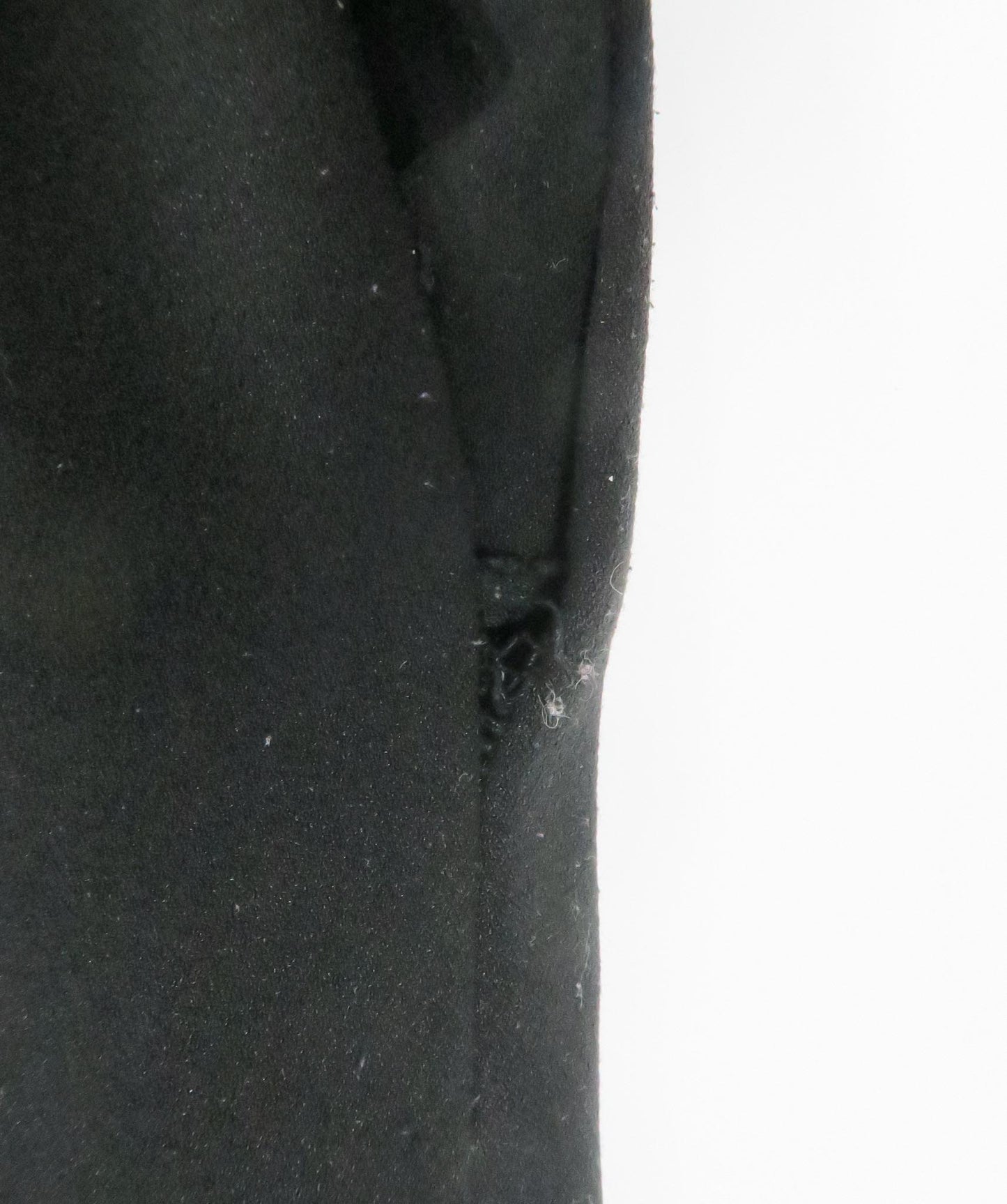 MSGM Black Ruffle Detail Mini Dress UK 10