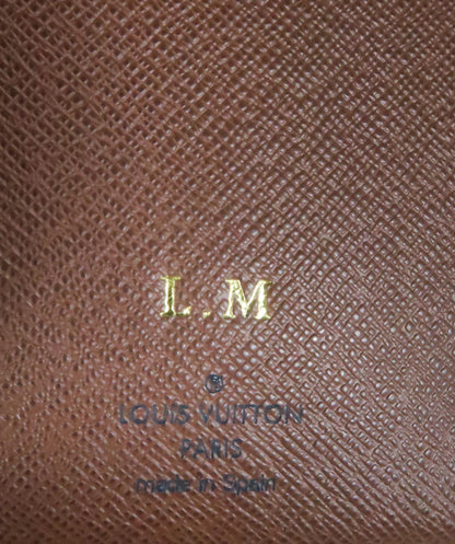 Louis Vuitton Brown R20503 Monogram Pocket Agenda Cover With 2022 Diary Insert - Hotstamped L.M