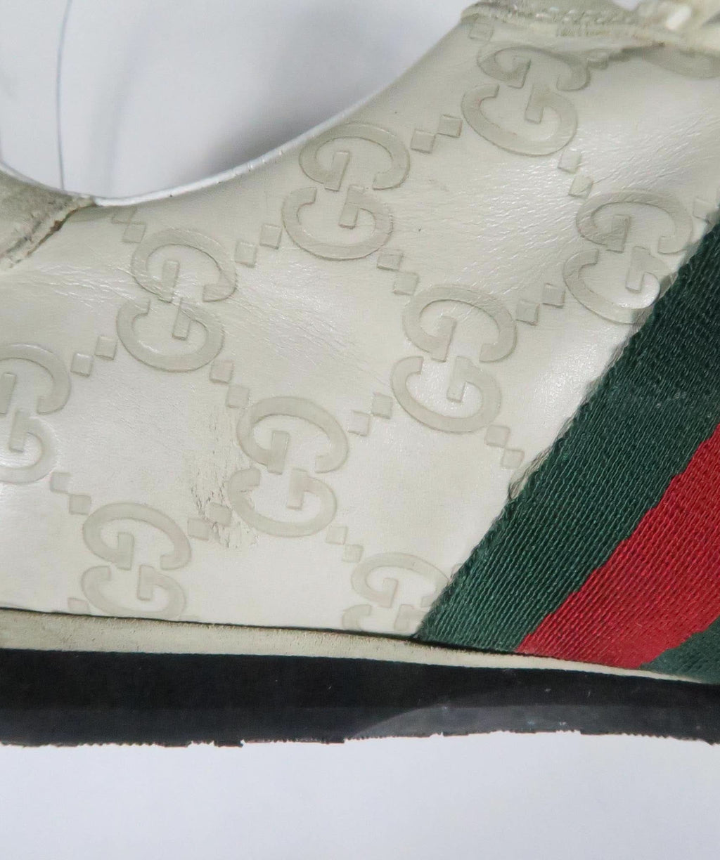 Gucci Cream Bowling Sneakers UK 7 EU 40 👠