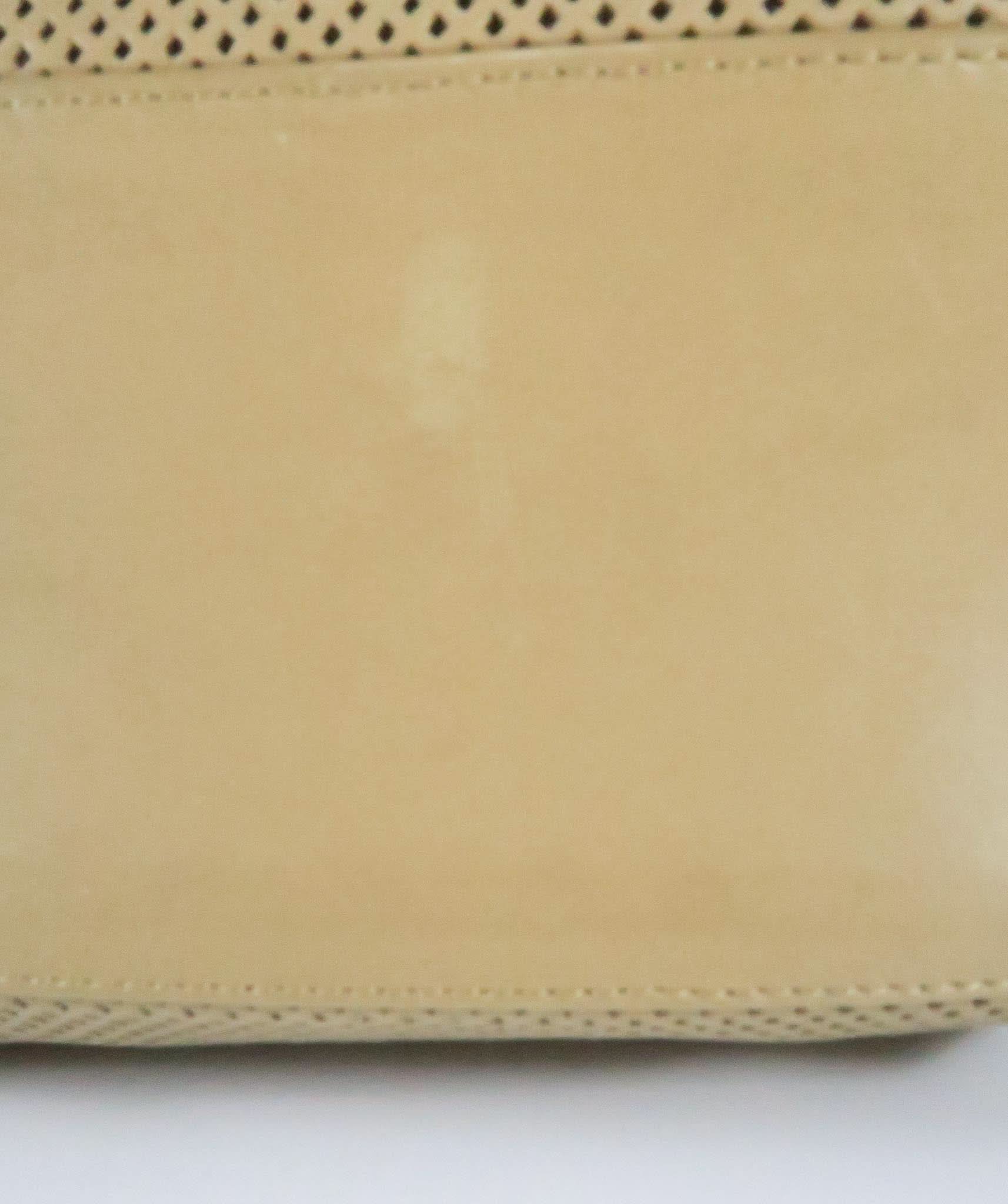 Gucci Beige Perforated Leather Jackie Shoulder Bag
