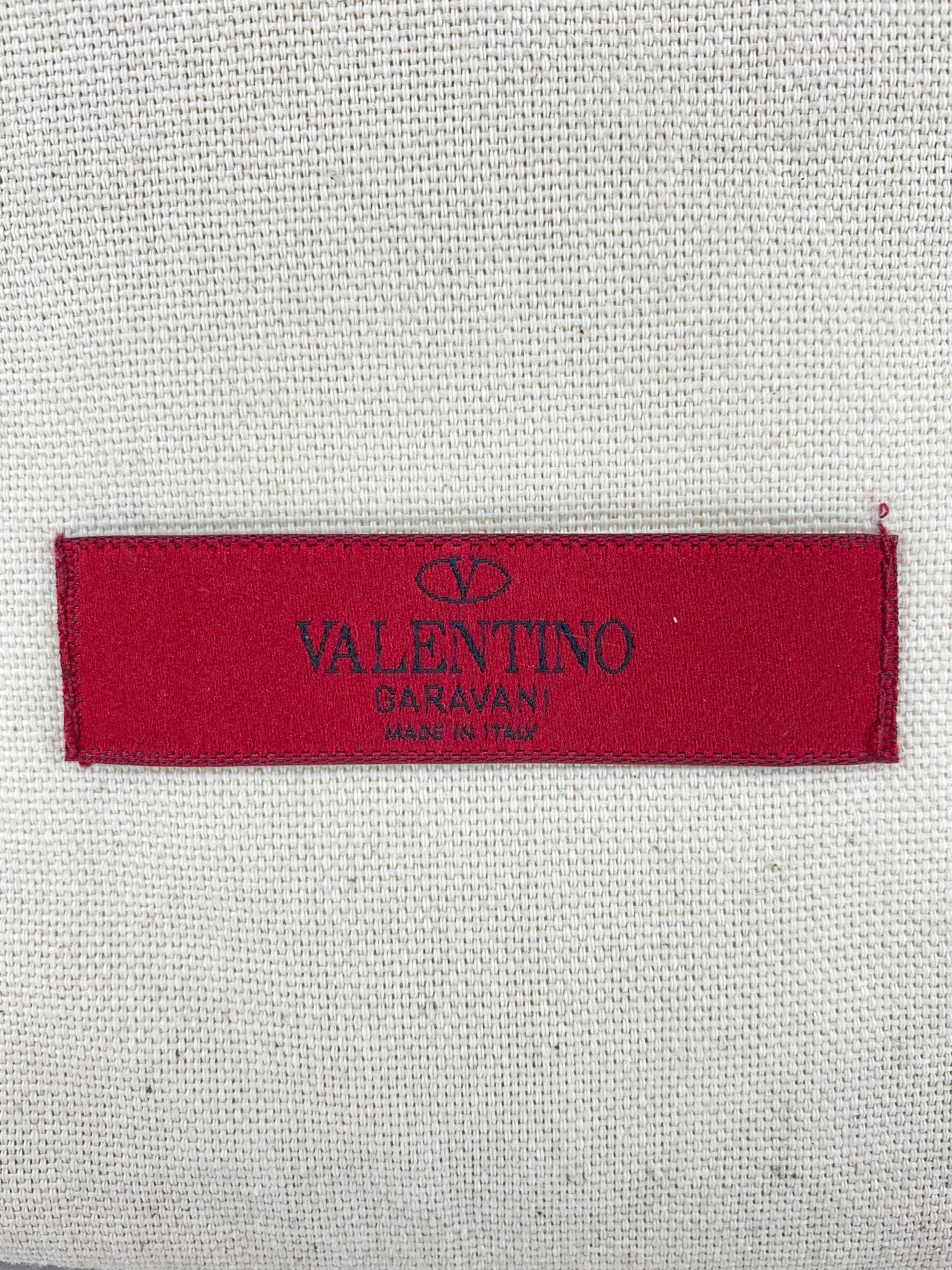 Valentino Garavani Rockstud Black Grainy Leather Back Pack