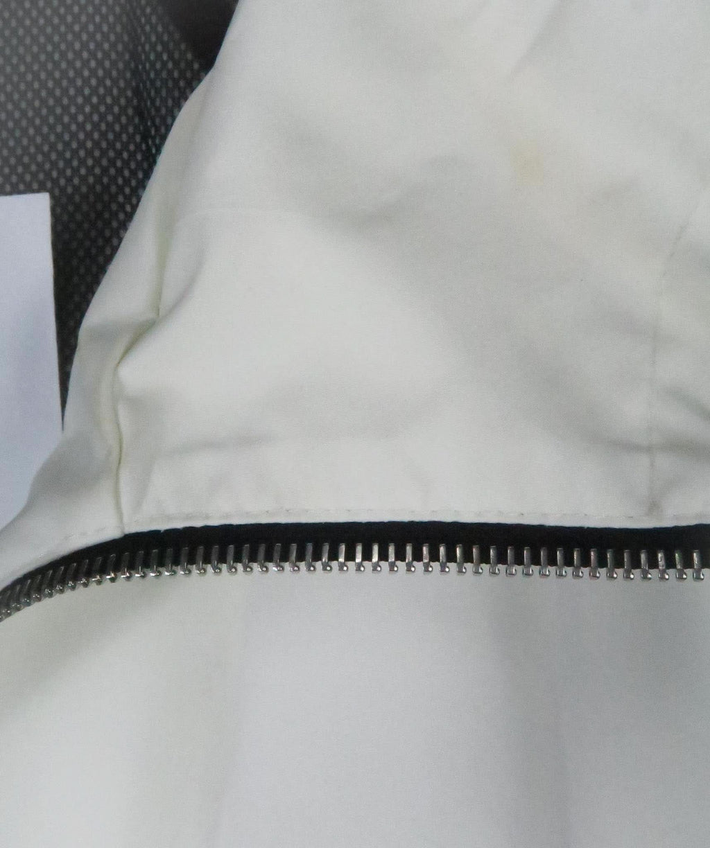 KHRISJOY Multicoloured Cream Jacket With Black Diagonal Stripes UK M