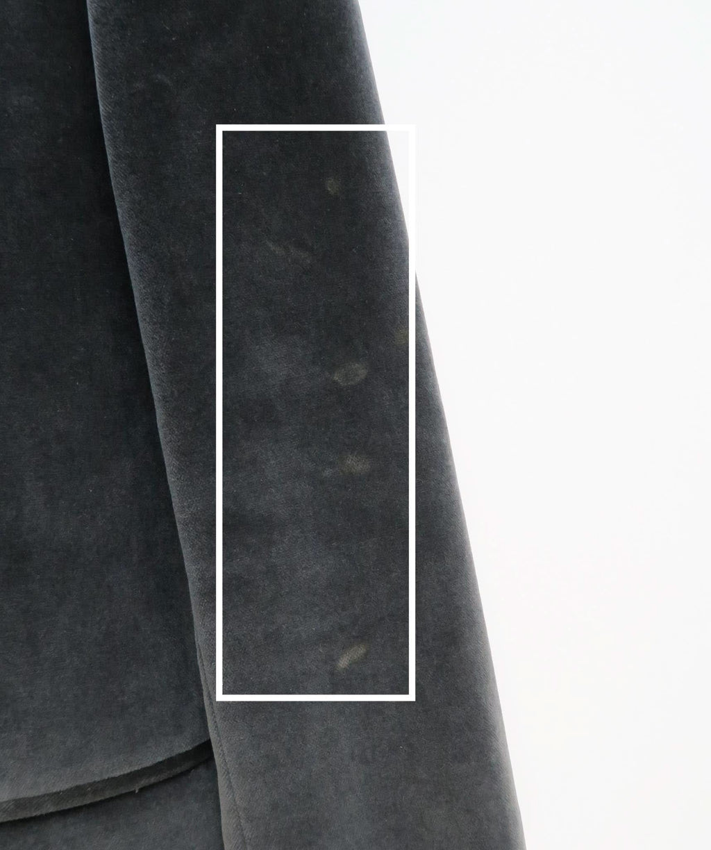 MORRISSEY GREY VELVET CASINO JACKET SIZE 36