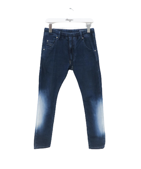 DIESEL BLUE BLEACH DETAIL KROOLEY JOGGJEANS UK W28