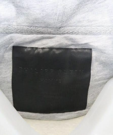 Philipp Plein Grey No Limit Hoodie UK S