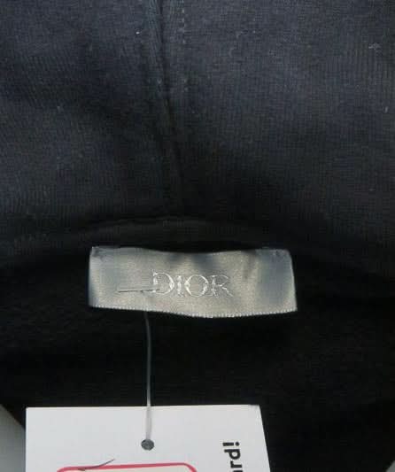 Christian Dior Black Cd Icon' Hooded Sweatshirt UK M