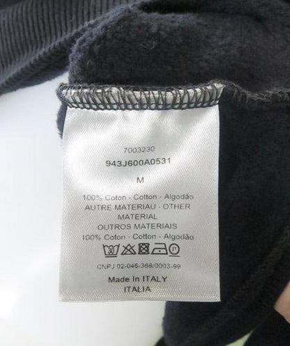 Christian Dior Black Cd Icon' Hooded Sweatshirt UK M