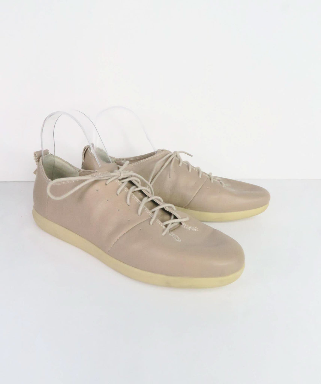 Geox respira beige lace up flats UK 8