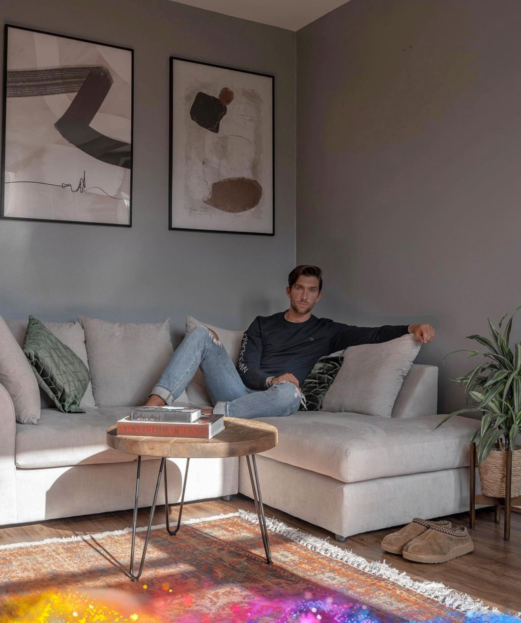 Rodd & Gunn Navy Manor Park Tee UK M