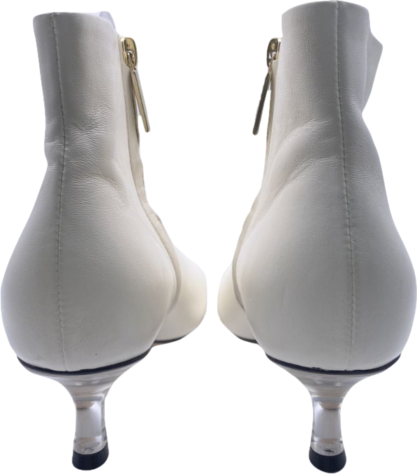 Dear Frances White Cohen Boot UK 5 EU 38 👠